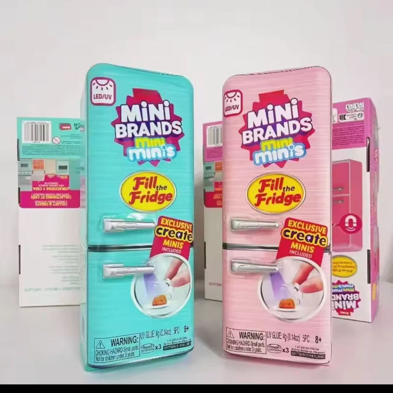 Play Kitchen Set - Zuru Mini Brands Mini Minis Kühlschrank-Simulation