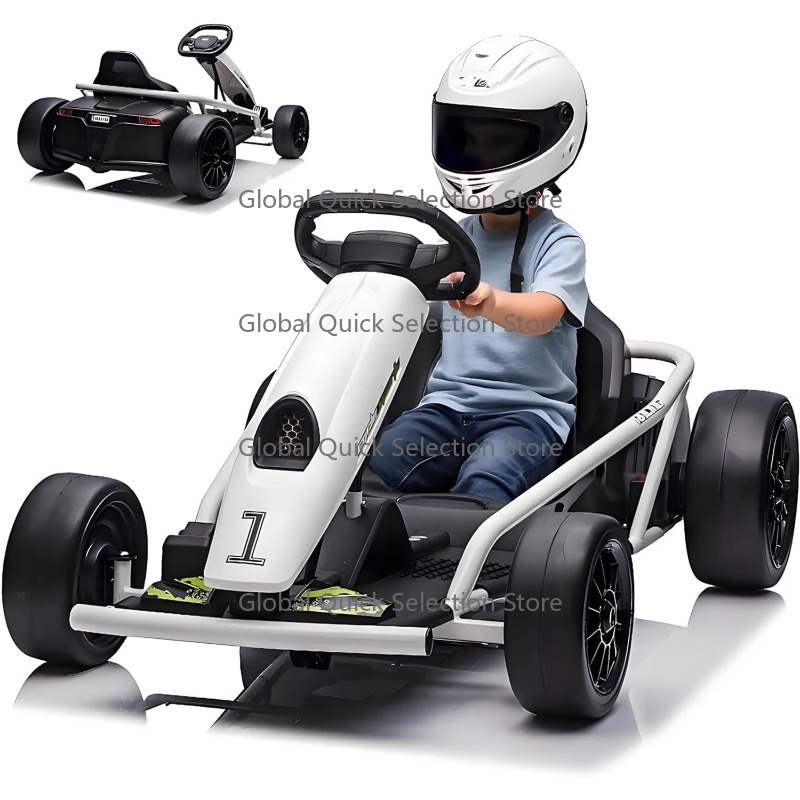 Kids Toys Start With X - Elektro-Gokart für Jugendliche, 24V, 2 x