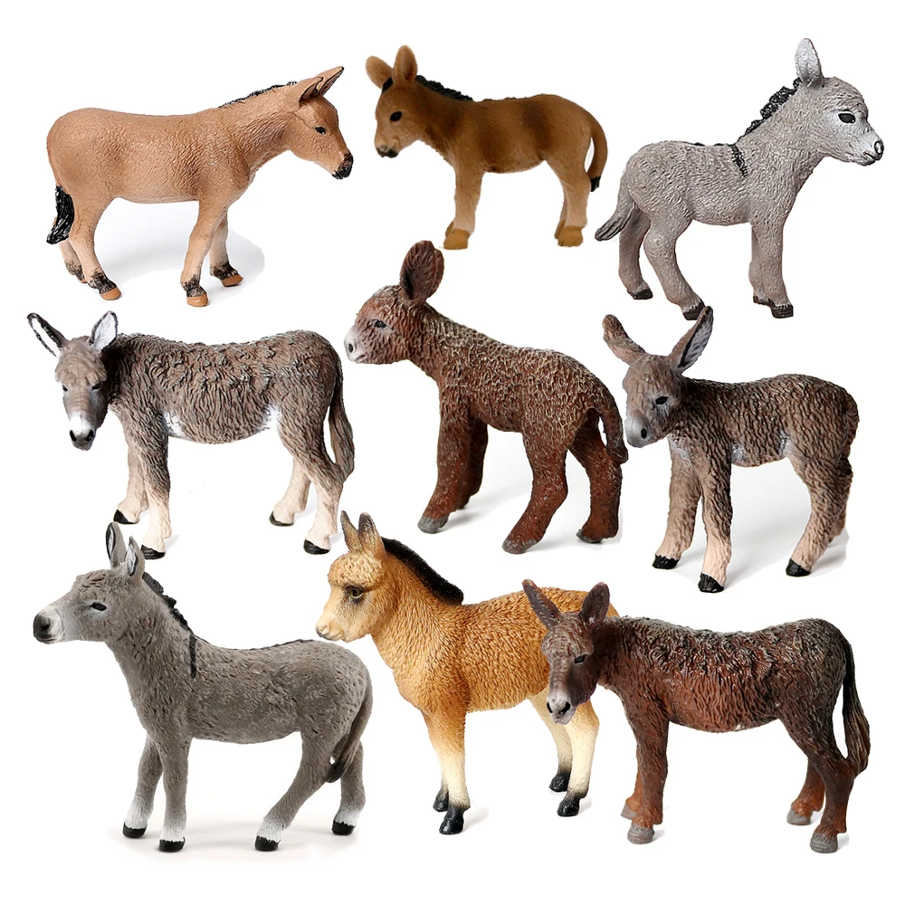 Kids Toys Reviews - Esel Modell Spielzeug Tiere Figuren Bauernhof