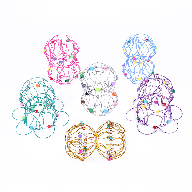 Kids Toys Basket - Anti-Stress-Spielzeug für Erwachsene und Kinder: Mandala-Entspannungs-Blumenkorb