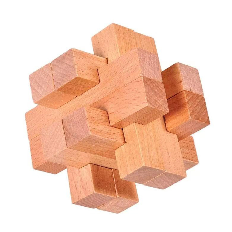 Wooden Puzzle Kids - Hölzerner Denkaufgabe für Erwachsene und Kinder