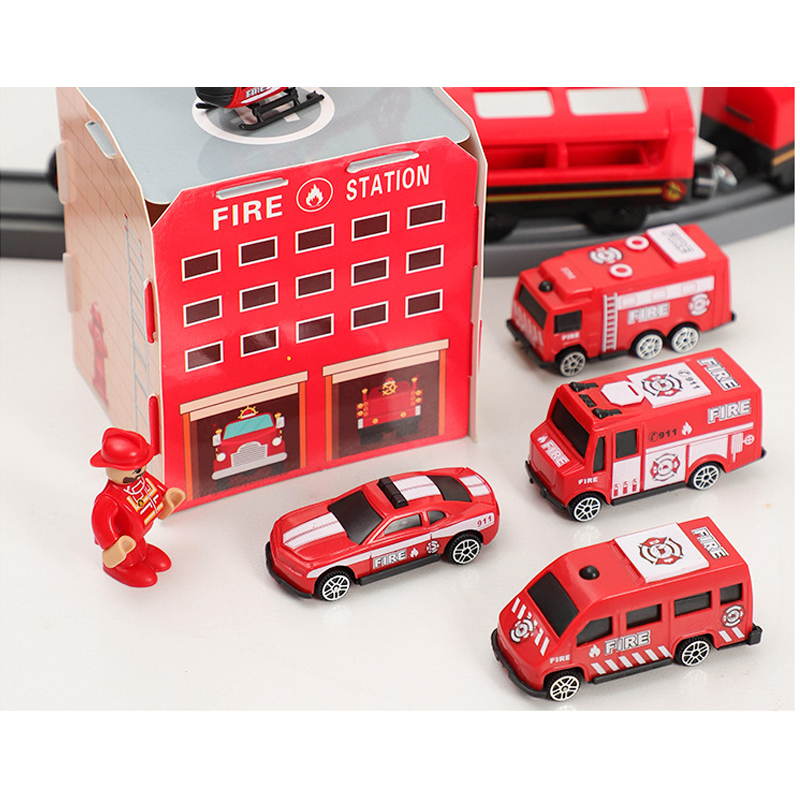 DIY rotes Kunststoff-Zuggleise – Kids Toys Brands Bewertung und Preis