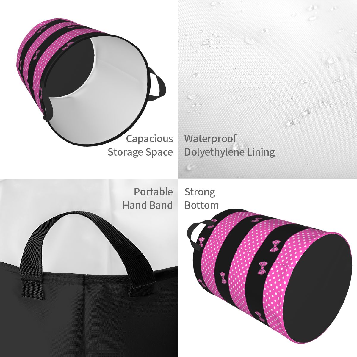 Benutzer definierte rosa Minni – Kids Toys Basket Bewertung und Preis