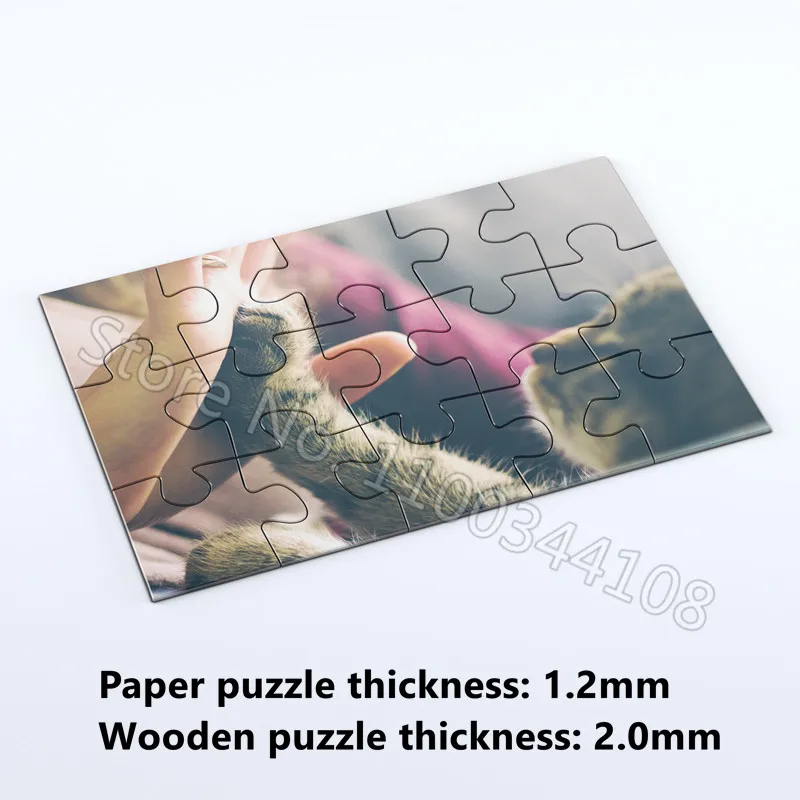 Benutzerdefiniertes Foto-Puzzl – Wooden Puzzle Kids Bewertung und Preis