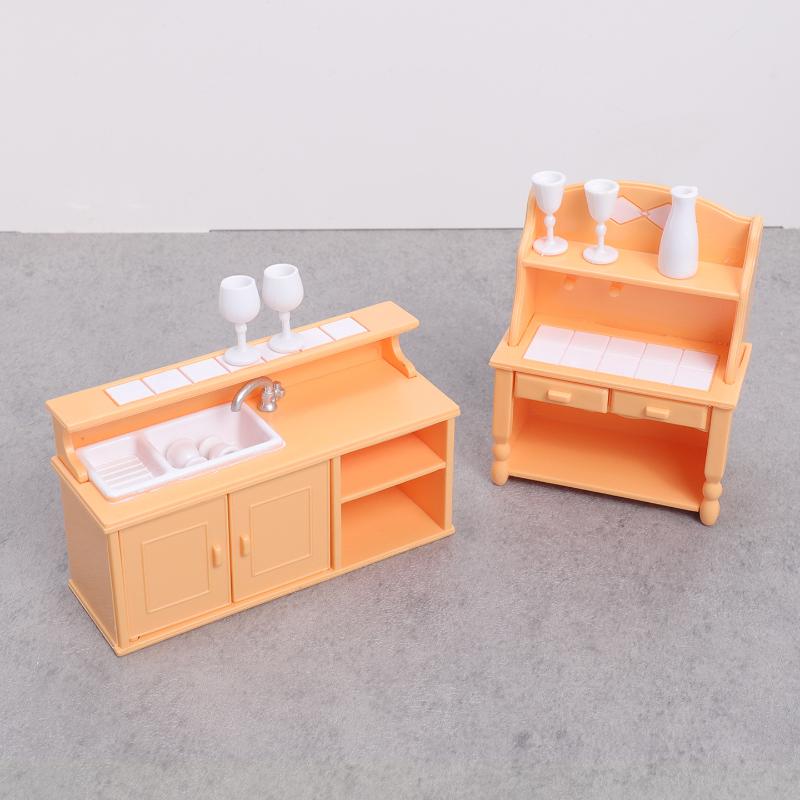 (.) 1 Set Puppenhaus-Küchenmöb – Play Kitchen Set Bewertung und Preis