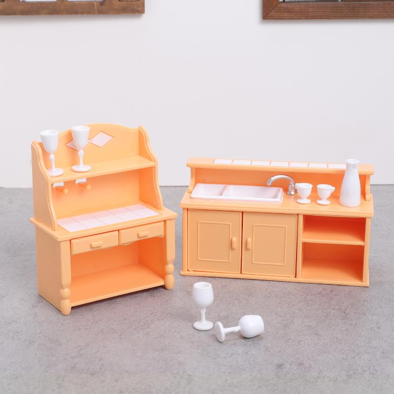 (.) 1 Set Puppenhaus-Küchenmöb – Play Kitchen Set Bewertung und Preis