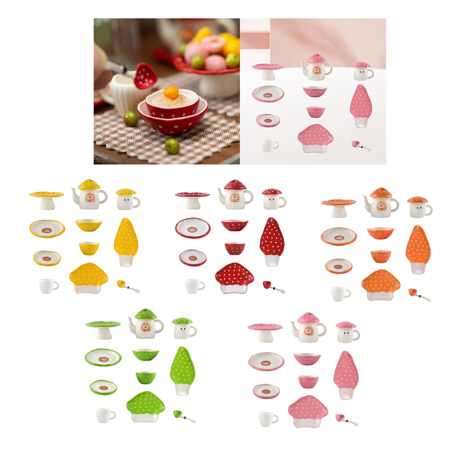 Puppenhaus-Geschirr 1/6 Rollen – Play Kitchen Set Bewertung und Preis