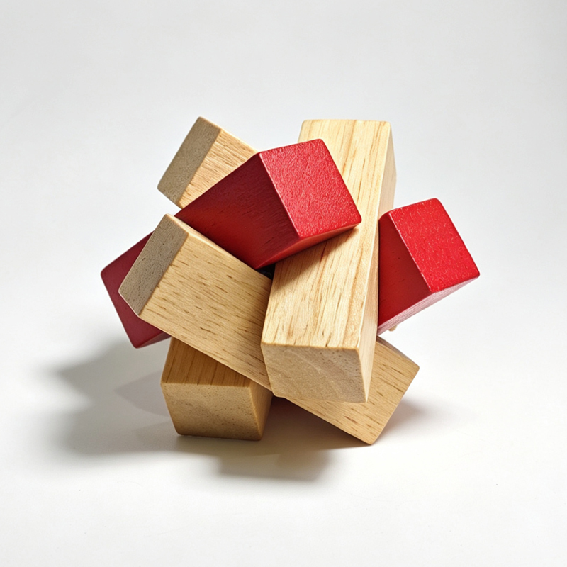 Knoten-Puzzles für Erwachsene  – Wooden Puzzle Kids Bewertung und Preis