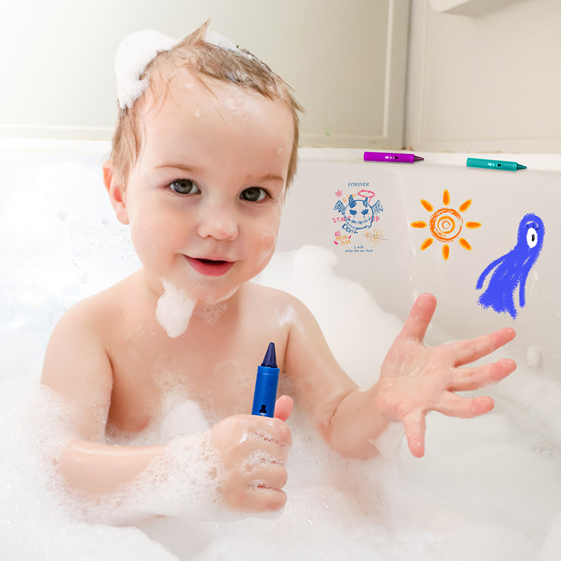 6 Stück waschbare Badestifte,  – Kids Toys Drawing Easy Bewertung und Preis