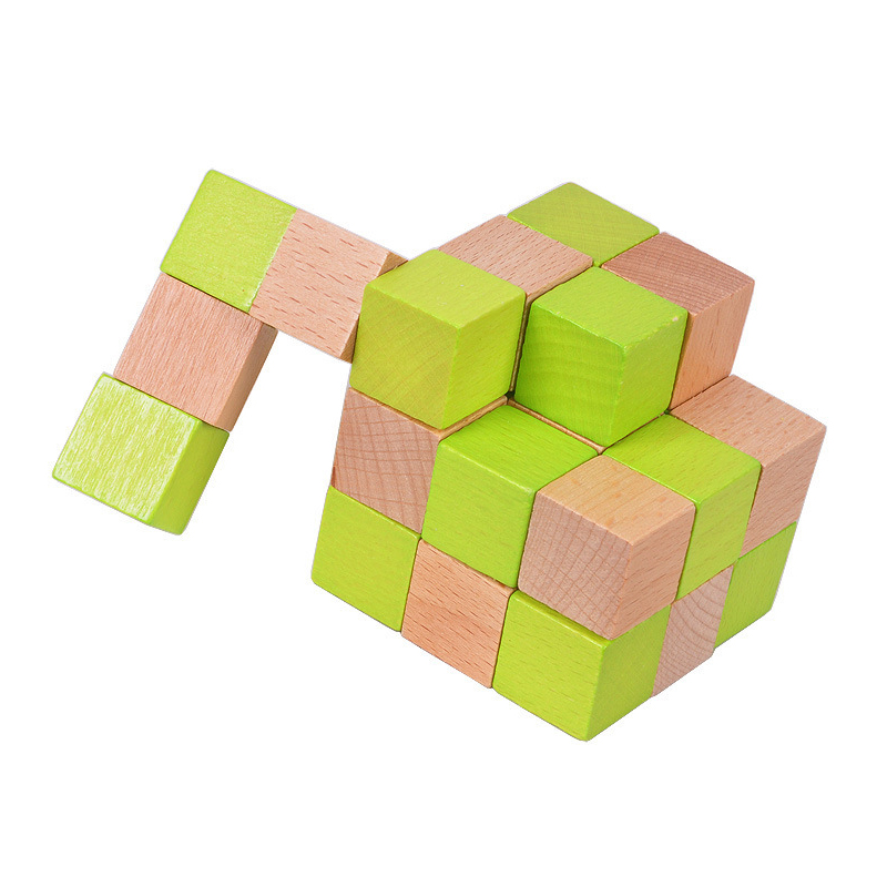 Schlangenwürfel-Puzzle aus Hol – Wooden Puzzle Kids Bewertung und Preis
