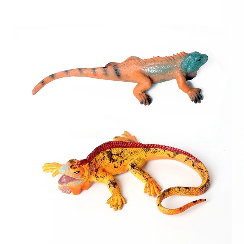 Iguana-Eidechsen-Figuren, Cham – Kids Toys Reviews Bewertung und Preis