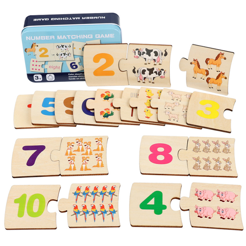 Kinder Eisen Box Anzahl Aufklä – Wooden Puzzle Kids Bewertung und Preis