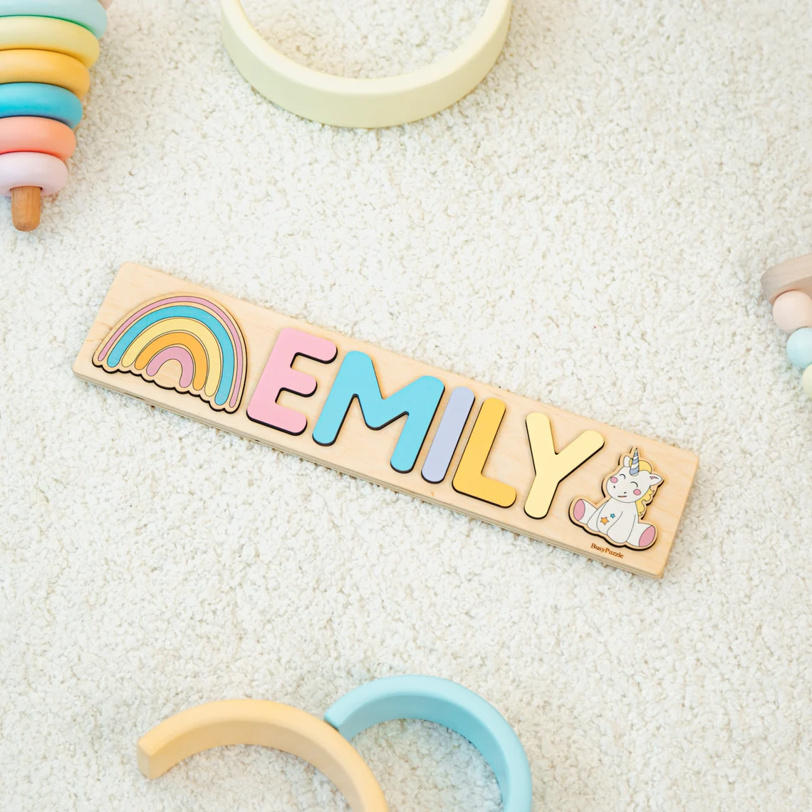 Personalisiertes Namenspuzzle  – Kids Toys Xmas Bewertung und Preis