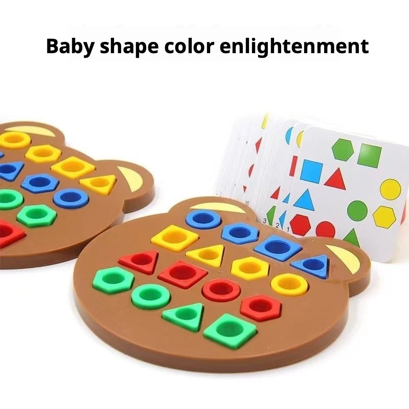 Montessori Geometrisches Forme – Wooden Puzzle Kids Bewertung und Preis