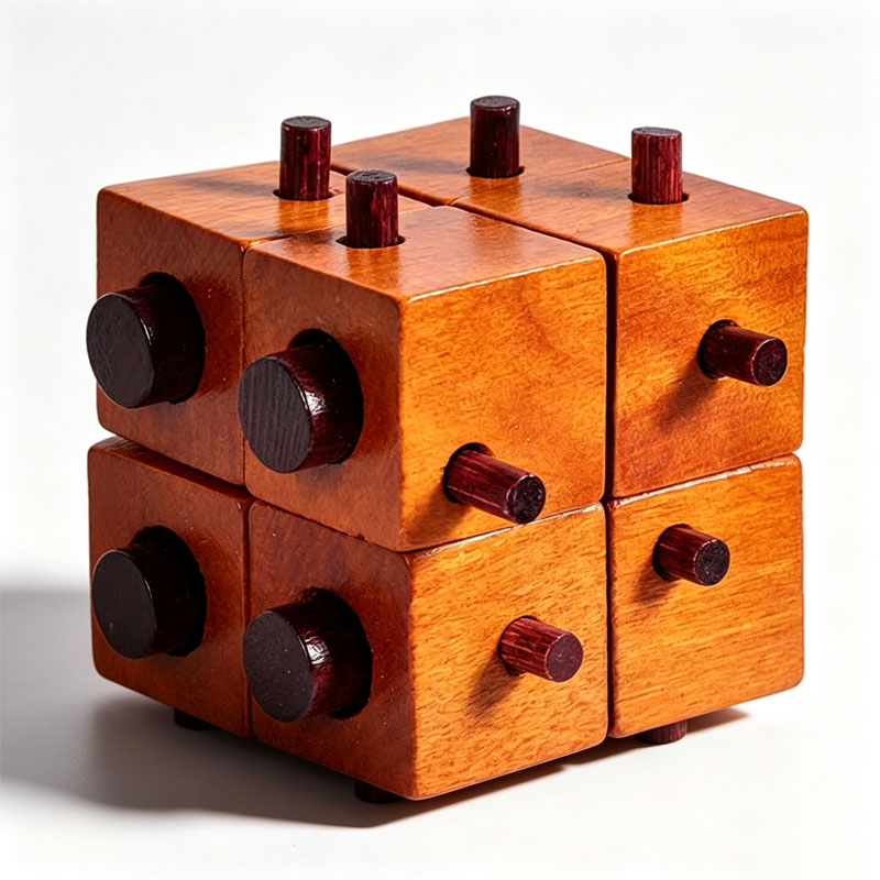 Schwieriges Luban-Schloss aus  – Wooden Puzzle Kids Bewertung und Preis