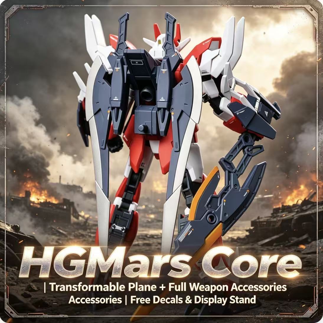 008A HG 1/144 Mars Core Warrio – Bandai Model Gundam Hg Bewertung und Preis