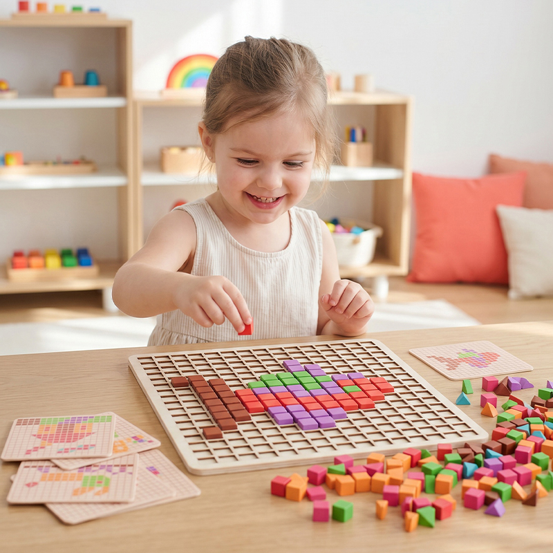 Holz-Logikwürfelpuzzle - Monte – Wooden Puzzle Kids Bewertung und Preis