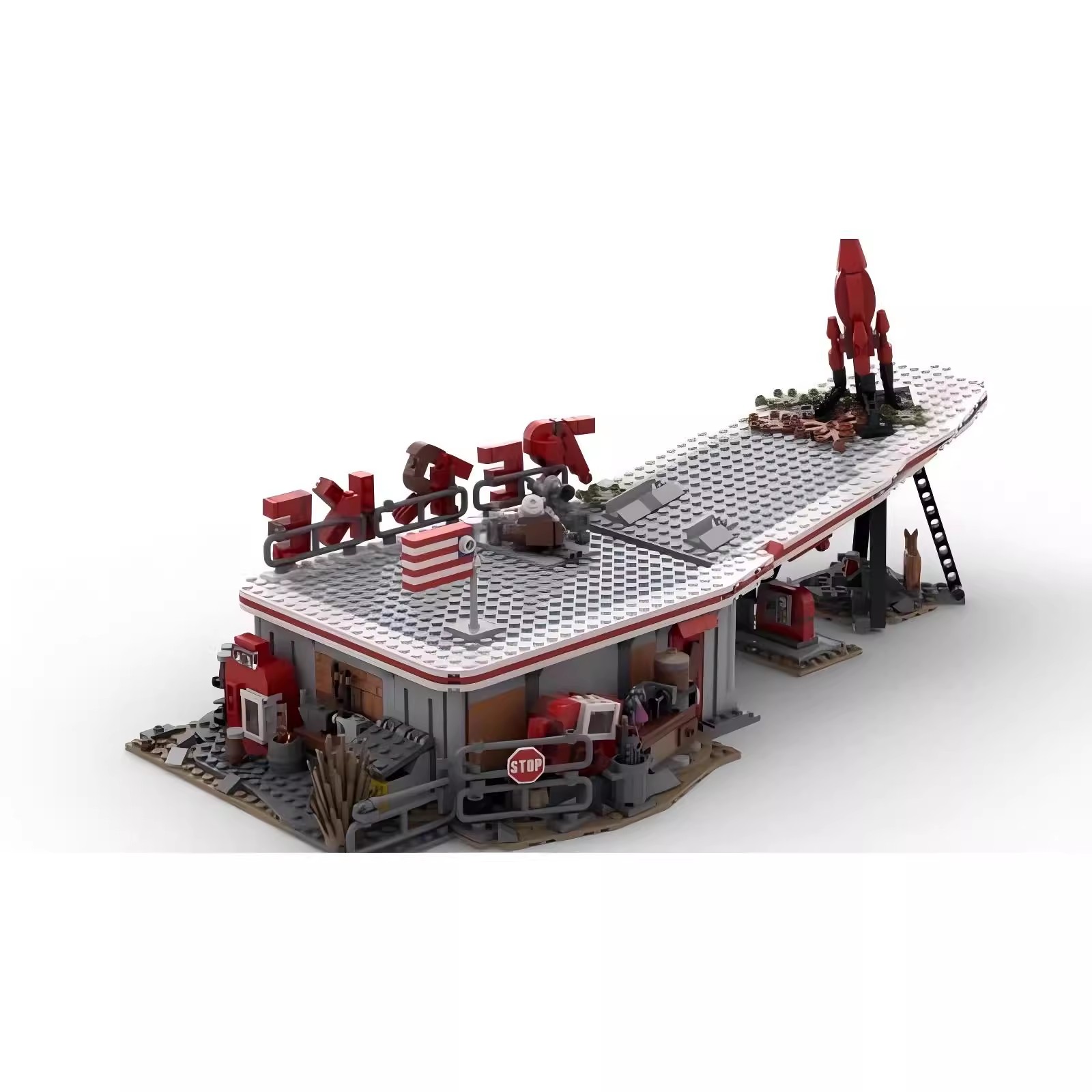 MOC-Spiele Fallout 4, rote Rak – Kids Xmas Toys Ideas Bewertung und Preis