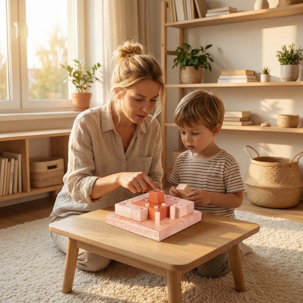 Kreatives IQ Geometrisches Puz – Wooden Puzzle Kids Bewertung und Preis
