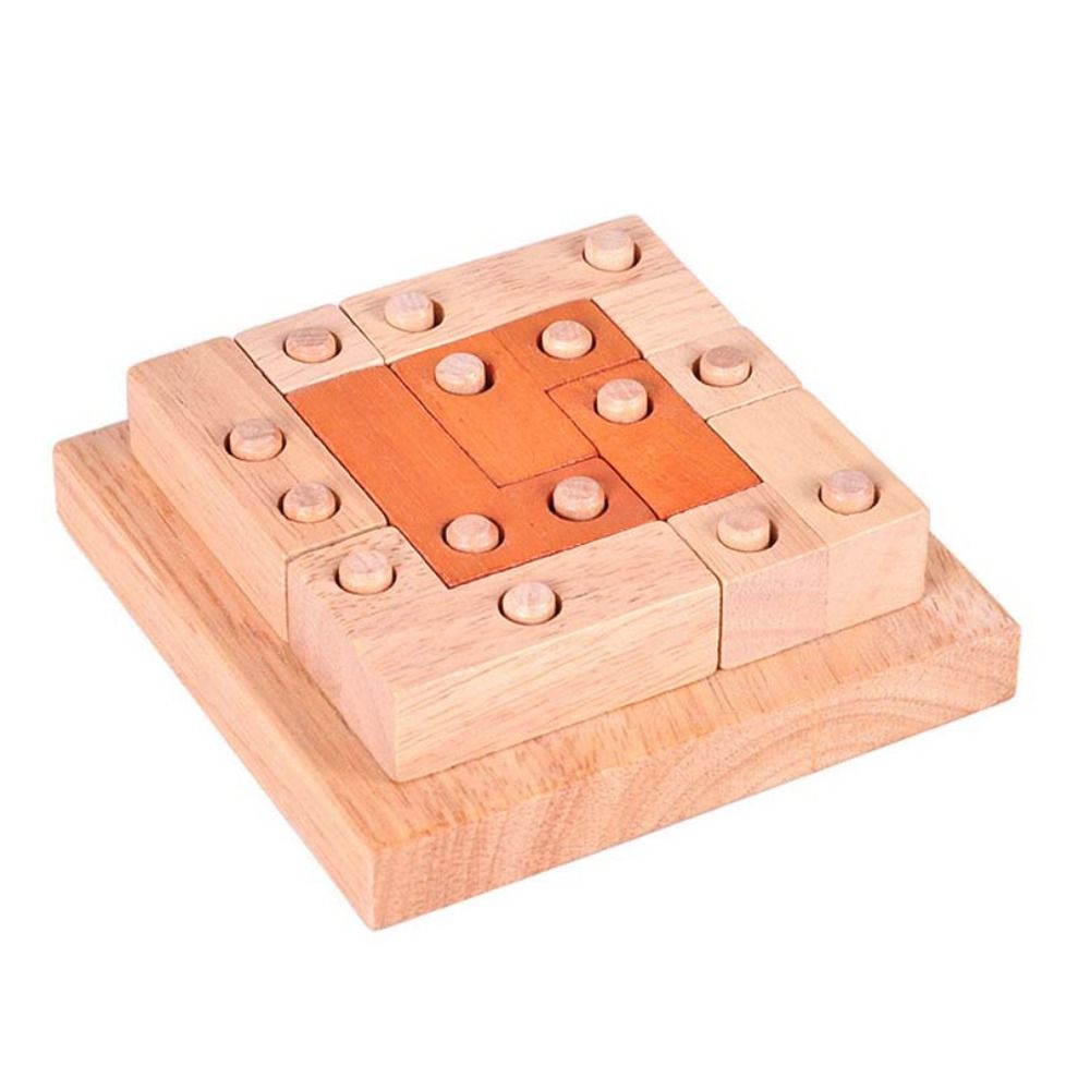 Kreatives IQ Geometrisches Puz – Wooden Puzzle Kids Bewertung und Preis